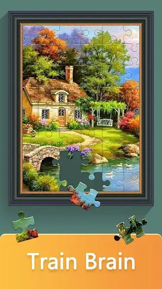 Play Daily Jigsaw:HD Puzzle game as an online game Daily Jigsaw:HD Puzzle game with UptoPlay