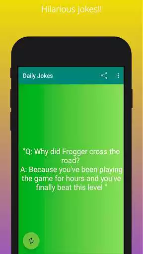 Play Daily Jokes - knock knock jokes, funny jokes as an online game Daily Jokes - knock knock jokes, funny jokes with UptoPlay