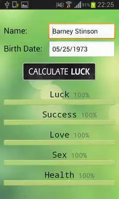 Play Daily Luck Calculator