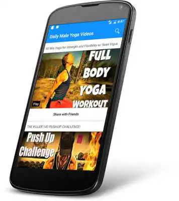 Play Daily Male Yoga Videos