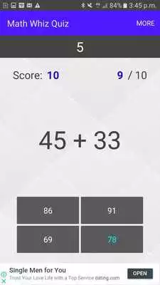 Play Daily Math questions