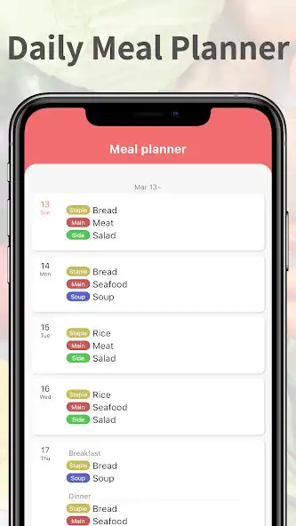 Play Daily Meal Planner  and enjoy Daily Meal Planner with UptoPlay