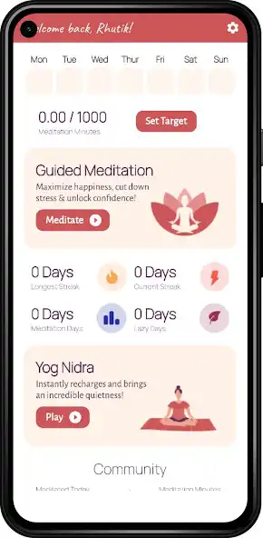 Play Daily Meditate as an online game Daily Meditate with UptoPlay