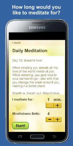 Play Daily Meditation as an online game Daily Meditation with UptoPlay