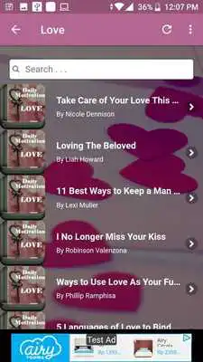 Play Daily Motivation Love