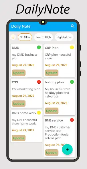 Play Daily note: notepad as an online game Daily note: notepad with UptoPlay