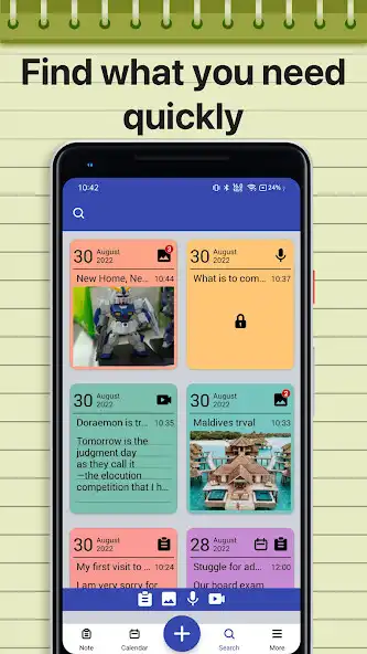 Play Daily Notes - Notebook Notepad as an online game Daily Notes - Notebook Notepad with UptoPlay