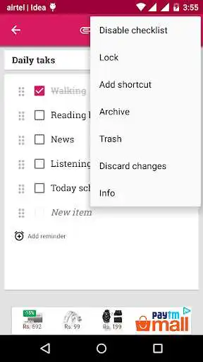 Play Daily Notes(Tasks) as an online game Daily Notes(Tasks) with UptoPlay