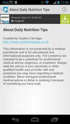 Play Daily Nutrition Tip