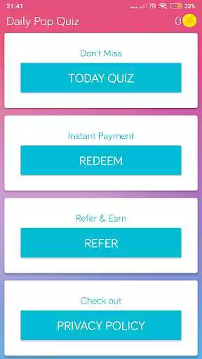 Play Daily Pop Quiz - Learn & Earn as an online game Daily Pop Quiz - Learn & Earn with UptoPlay