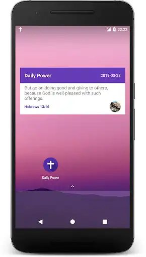 Play Daily Power - bible verses  and enjoy Daily Power - bible verses with UptoPlay