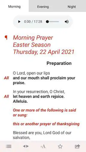 Play Daily Prayer: from the CofE