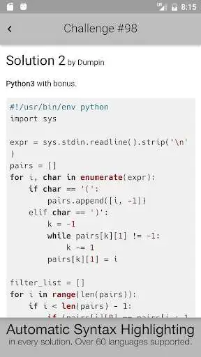 Play Daily Programmer