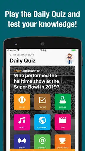 Play DAILY QUIZ  and enjoy DAILY QUIZ with UptoPlay