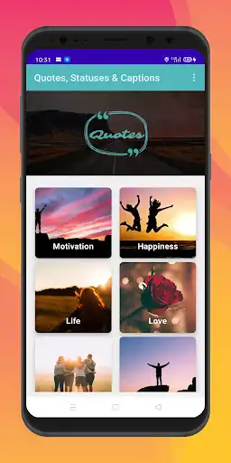 Play Daily Quotes  Statuses as an online game Daily Quotes  Statuses with UptoPlay