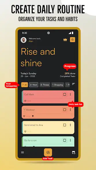 Play Daily Routine Planner Day Plan as an online game Daily Routine Planner Day Plan with UptoPlay