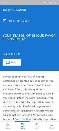 Play Daily Scripture Reading as an online game Daily Scripture Reading with UptoPlay