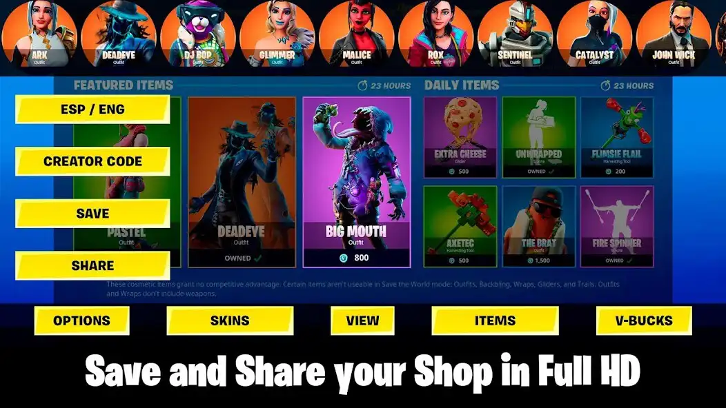 Play Daily Shop Maker Battle Royale Simulator as an online game Daily Shop Maker Battle Royale Simulator with UptoPlay