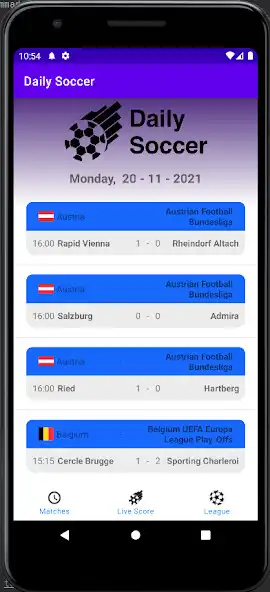 Play Daily Soccer as an online game Daily Soccer with UptoPlay