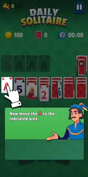 Play Daily solitaire Solitaire game as an online game Daily solitaire Solitaire game with UptoPlay