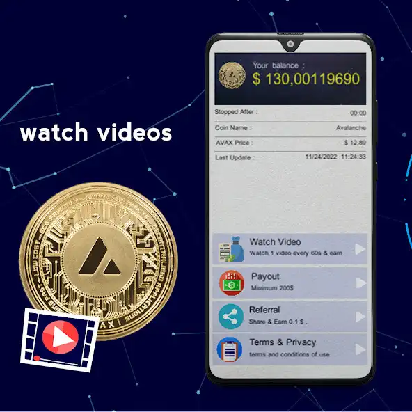Play Daily Watch Video  Earn AVAX  and enjoy Daily Watch Video  Earn AVAX with UptoPlay