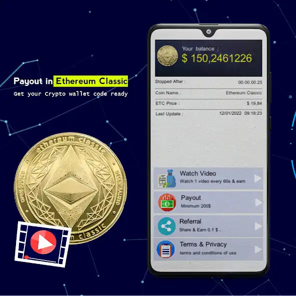 Play Daily Watch Video  Earn ETC as an online game Daily Watch Video  Earn ETC with UptoPlay