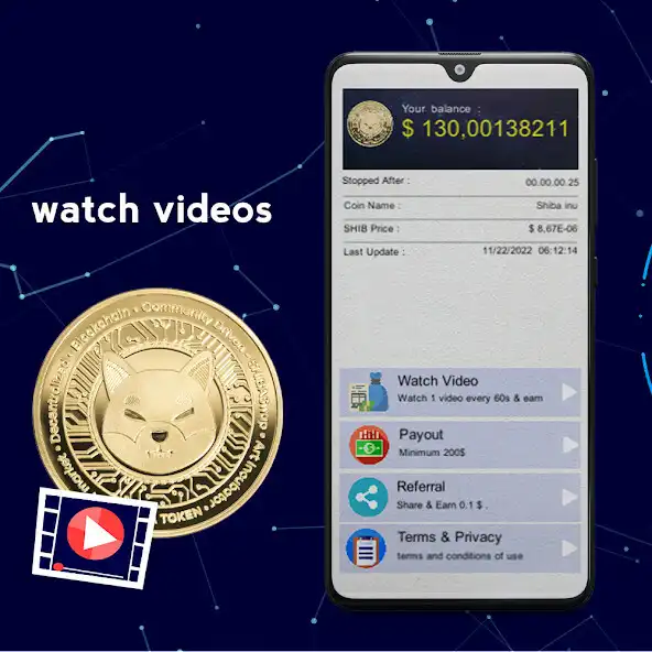 Play Daily Watch Video  Earn SHIB  and enjoy Daily Watch Video  Earn SHIB with UptoPlay