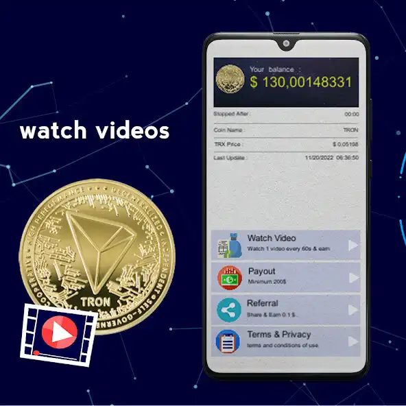 Play Daily Watch Video  Earn TRX  and enjoy Daily Watch Video  Earn TRX with UptoPlay