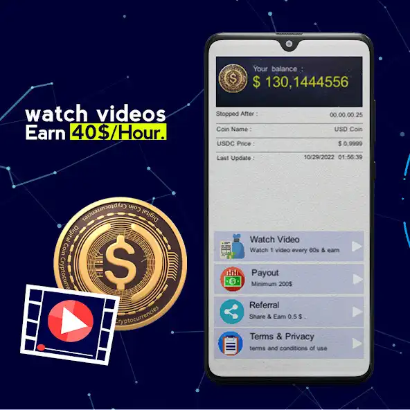 Play Daily Watch Video  Earn USDC  and enjoy Daily Watch Video  Earn USDC with UptoPlay