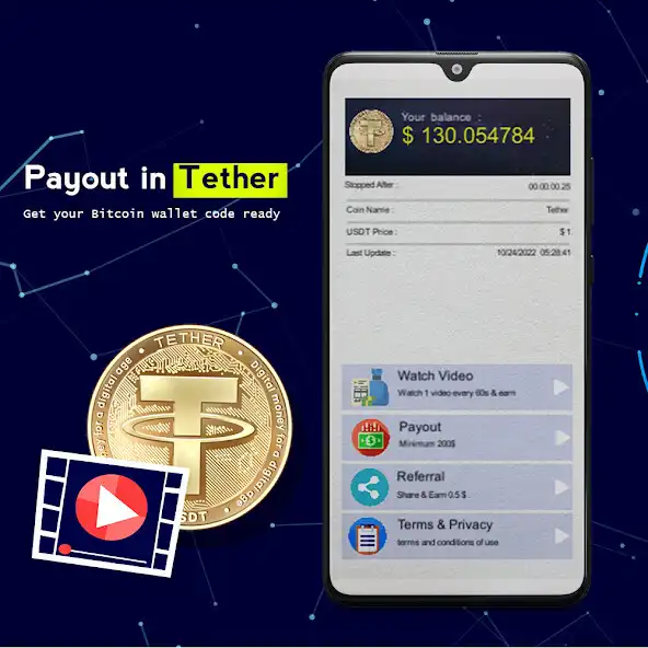 Play Daily Watch Video  Earn USDT as an online game Daily Watch Video  Earn USDT with UptoPlay