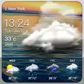 Free play online Daily weather forecast widget APK