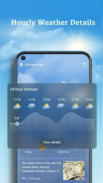 Play Daily Weather - weather app as an online game Daily Weather - weather app with UptoPlay