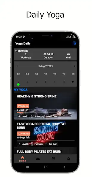 Play Daily Yoga For Beginners - Yog as an online game Daily Yoga For Beginners - Yog with UptoPlay