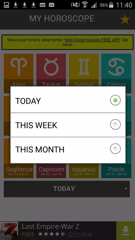Play Daily Zodiac Horoscope (Free)