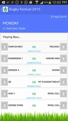 Play Dairibord Schools Rugby 2015