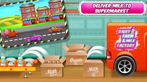 Play Dairy Farm  Milk Factory  and enjoy Dairy Farm  Milk Factory with UptoPlay