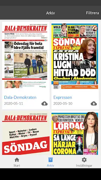 Play Dala-Demokraten e-tidning as an online game Dala-Demokraten e-tidning with UptoPlay
