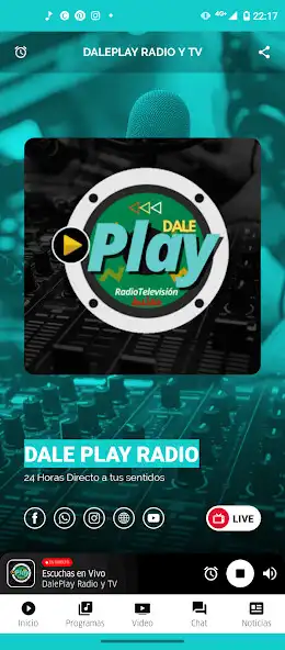 Play Dale Play Radio as an online game Dale Play Radio with UptoPlay