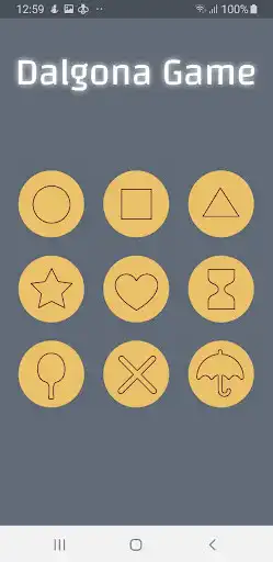 Play Dalgona Game - Squid, Umbrella  and enjoy Dalgona Game - Squid, Umbrella with UptoPlay