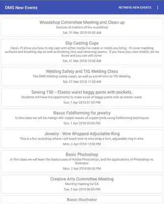 Play Dallas Makerspace New Event Tracker