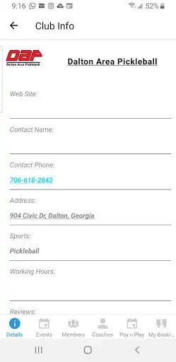 Play Dalton Area Pickleball  and enjoy Dalton Area Pickleball with UptoPlay