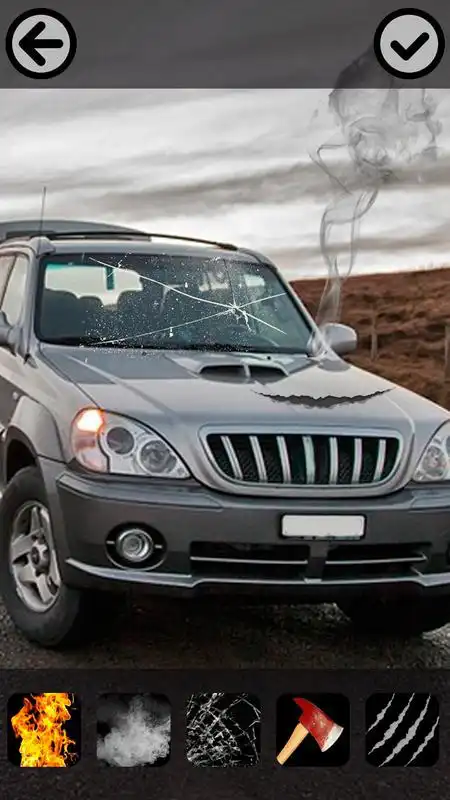 Play Damage Car Prank