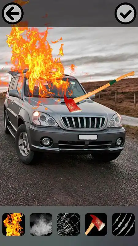Play Damage Car Prank