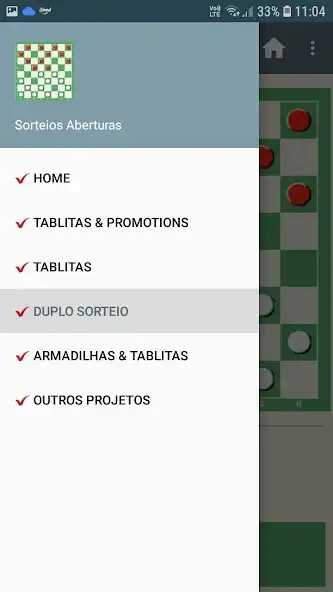 Play Damas : Sorteio de Aberturas as an online game Damas : Sorteio de Aberturas with UptoPlay