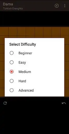 Play Dama (Turkish Draughts) as an online game Dama (Turkish Draughts) with UptoPlay