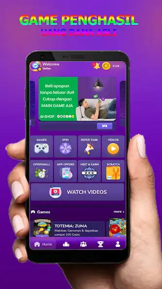 Play Dana Kaget : Penghasil Dana ID  and enjoy Dana Kaget : Penghasil Dana ID with UptoPlay