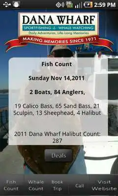 Play Dana Wharf Fish Count