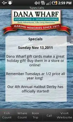 Play Dana Wharf Fish Count