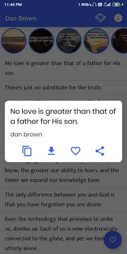 Play Dan Brown Quotes and Sayings as an online game Dan Brown Quotes and Sayings with UptoPlay