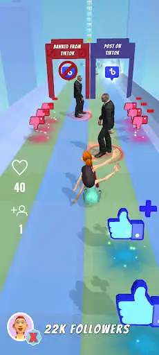 Play Dancefloor Rush 3D as an online game Dancefloor Rush 3D with UptoPlay